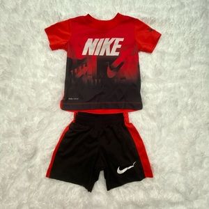 Nike Dri-FIT Shirt & Shorts Set - Toddler Size 2T